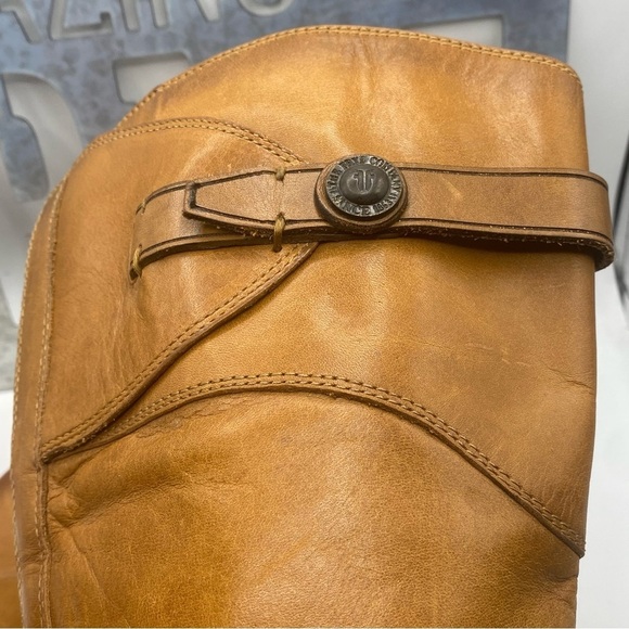 Frye Sz 7 Melissa Tan Riding Knee Boots 4015 - Picture 4 of 5